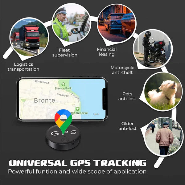 Fivfivgo™ EasyFind Mini Magnetic GPS Tracker
