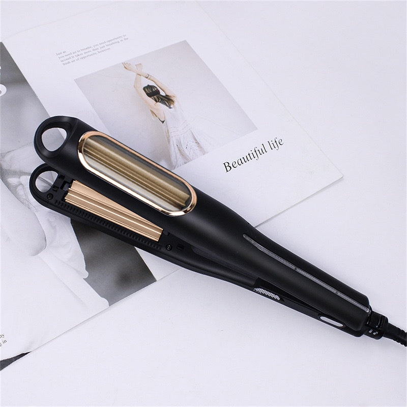 AUTOMATIC HAIR CRIMPING IRON